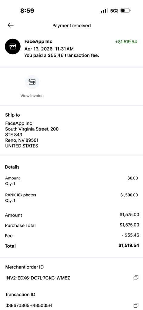 Brand payout screenshot 6 of 7